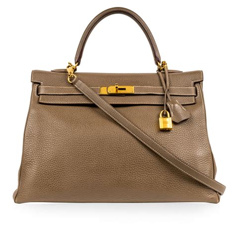 hermes kelly 35 togo etoupe|Hermes Kelly 35 Etoupe .